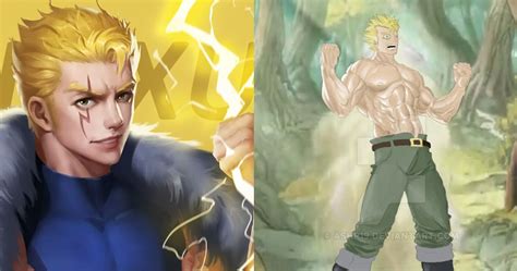 Fairy Tail 10 Laxus Dreyar Fan Art Pictures That Look Just Like The