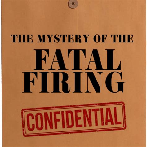 Ron Katz The Mystery Of The Fatal Firing House Of Mystery Radio On