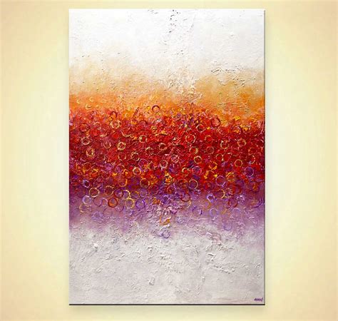 painting big modern colorful abstract art
