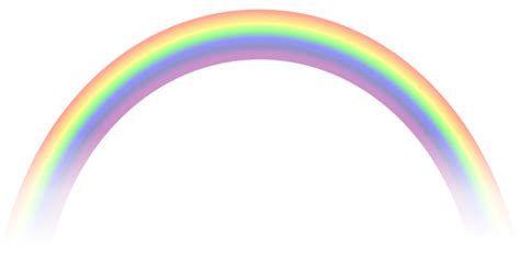 Rainbow Faded Colors Colorful Png Picpng