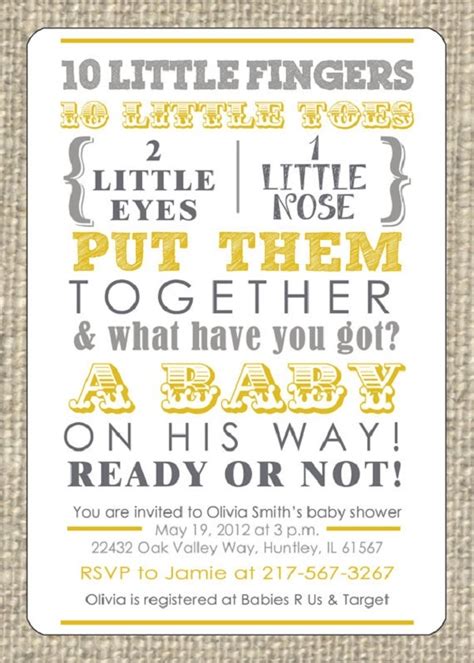 Baby shower poems is a wonderful idea to express deep emotions in invitations, thank you cards and favors. Baby Shower Poems for Everyone - Cool Baby Shower Ideas