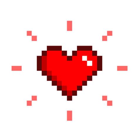 Pixelated Heart Illustrations Royalty Free Vector Graphics And Clip Art