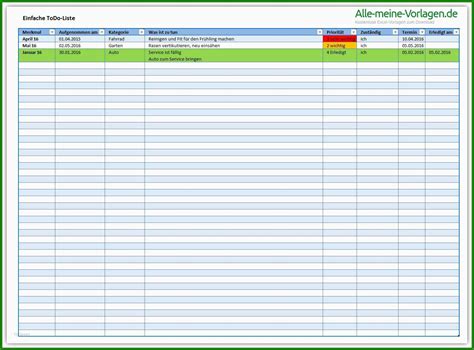 To Do Liste Vorlage Excel Kostenlos Kostenlose Vorlagen Zum Download