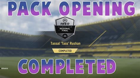 Tassal Tass Rushan Fut Championship Series Completed Pack Opening Youtube