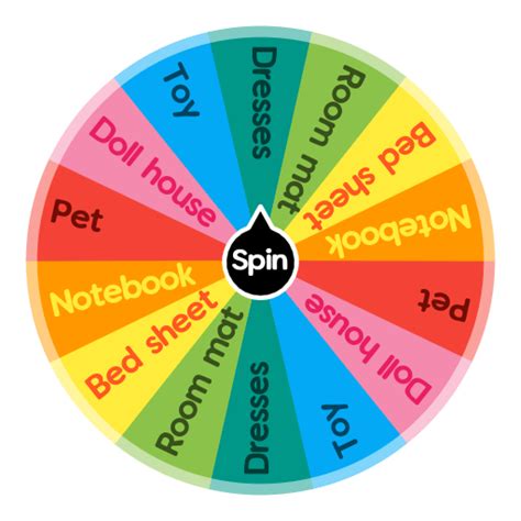 What To Buy For Girls Spin The Wheel App