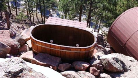 Watertechs surface heating system heats thewatertechs surface heating system heats the tubs acrylic surface where the radiant heater pad is installed. Japanese Wood Ofuro Tub with electric heater | CedarTubsDirect