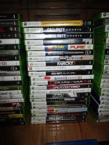 Video Games Xbox One Xbox 360 Ps2 Ps3 Ps4 Original Xbox Lot Of 195 Ebay
