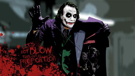 Batman The Dark Knight Heath Ledger Movies Joker