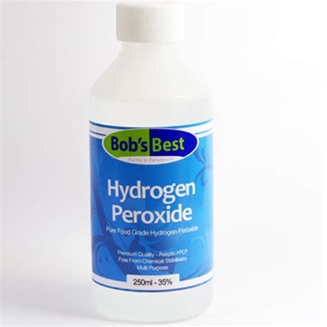Food grade hydrogen peroxide is a type of peroxide that does not contain stabilizers. Food Grade Hydrogen Peroxide - H2O2 Therapy & Benefits ...