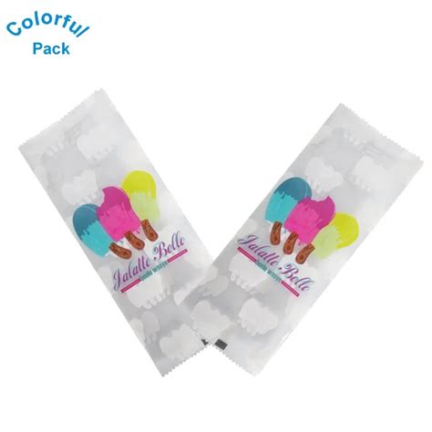 Customized Print Ice Cream Popsicle Wrapper 2019 Hot Sale Printed Ice