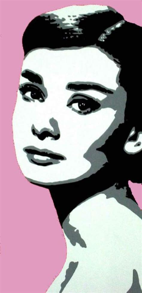 Pop Art Audrey Hepburn Audrey Hepburn Art Audrey Hepburn Painting