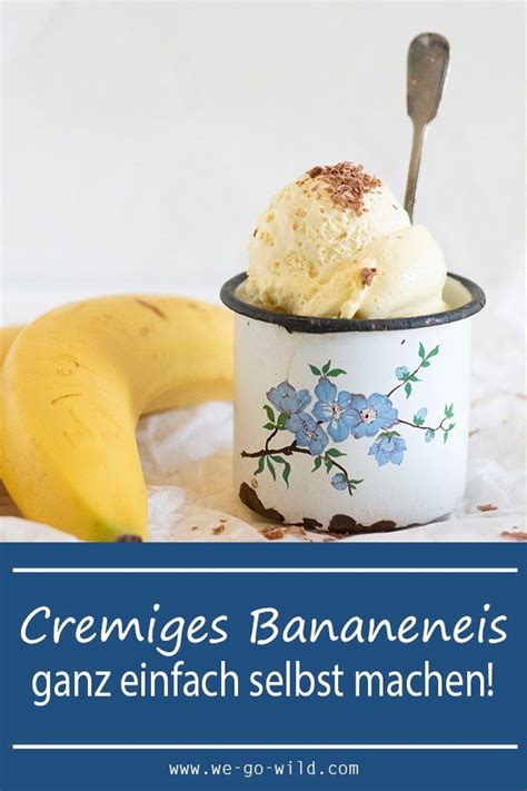 So wird Bananeneis selbst gemacht