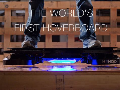 Hendo A Real Life Hoverboard That Uses Magnetic Fields To Levitate An Inch Above The Ground