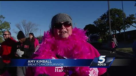 Oklahomans Participate In Annual Walk Against Breast Cancer