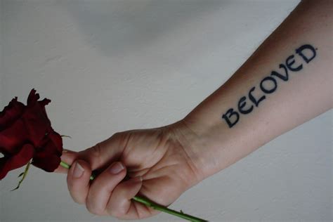Beloved Tattoo I Really Want One That Says Beloved With This Concept I Am My Beloveds And He