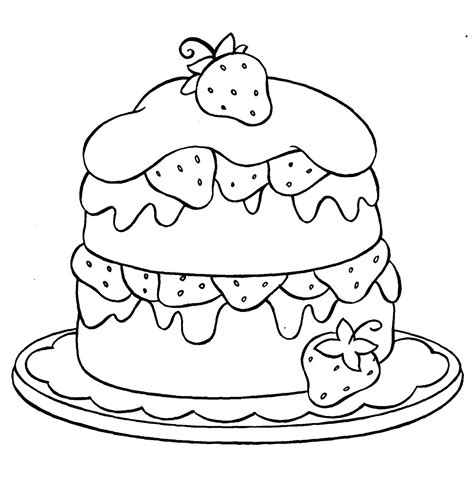 Sweets Coloring Pages At Free Printable Colorings