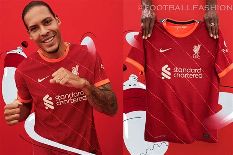 Liverpool Fc 202122 Nike Home Kit Football Fashion