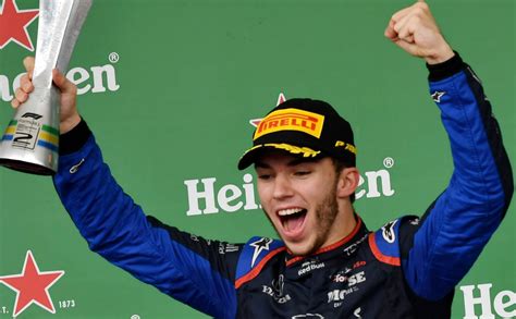 Formule 1 Grand Prix Du Brésil Pierre Gasly Plus Jeune Français Sur Un Podium De F1