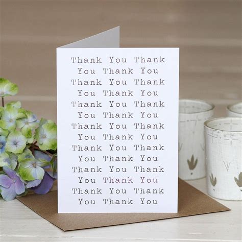 Maybe you would like to learn more about one of these? 'thank you' greetings card by slice of pie designs | notonthehighstreet.com