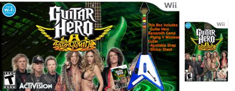 Guitar Hero Aerosmith Wii Box Art Cover By Guitarman