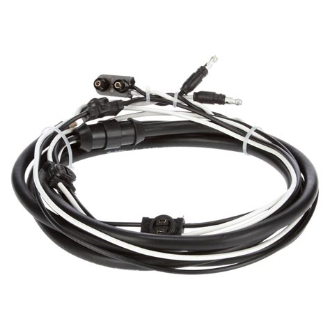 I vaguely remember the black one being hooked to something (two connectors, but perpendicular to each other). Truck-Lite® 88338 - 88 Series 56" Lower 5 Plug Identification and License Wiring Harness