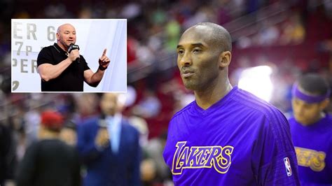 He Was So Pumped Up Dana White Reveals Kobe Bryant Received Payout
