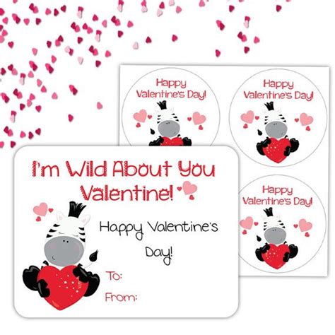 Personalized Childrens Valentine Cards Kids By Paperkstudios With