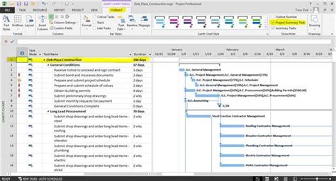 Microsoft Project Quick Trick Attaching General Project Notes To The