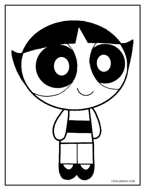 Drawing Buttercup Sitting Smiling The Powerpuff Girls Coloring Page Porn Sex Picture