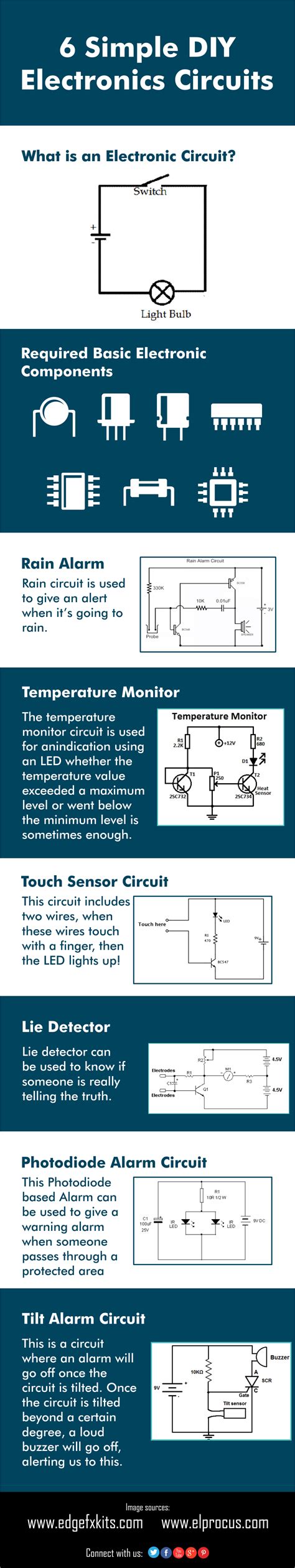 Diy Electronic Circuit Diagrams Wiring Diagram And Schematics