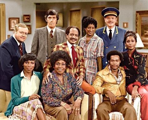 Cast Of The Sitcom The Jeffersons 1970s Black Tv Shows 70s Tv