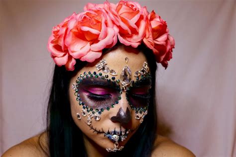 Maquillage tête de mort mexicaine: parce qu’on l’adore!