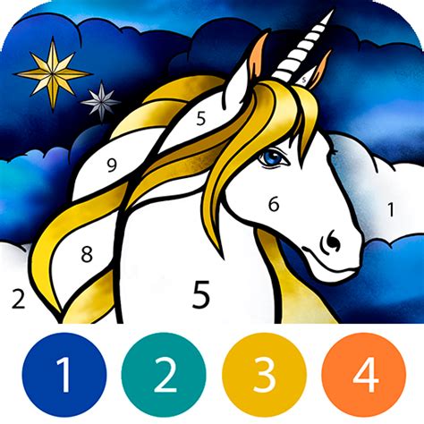 App Insights Unicorn Color By Number Book Apptopia