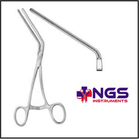 Ngs Stainless Steel Leiland Jones Peripheral Vascular Clamp Size