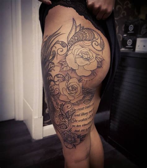 Pin On Tattoo Ideas Designs Mandala Lace Flowers Dotwork Lotus Rose Elephant Feather