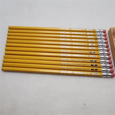 12 Nos Vintage Blackfeet Indian Sundance No 2 Writing Pencils Ebay