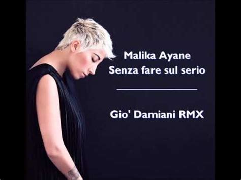 Senza fare sul serio malika ayane. Malika Ayane - Senza fare sul serio ::: Gio Damiani RMX ...
