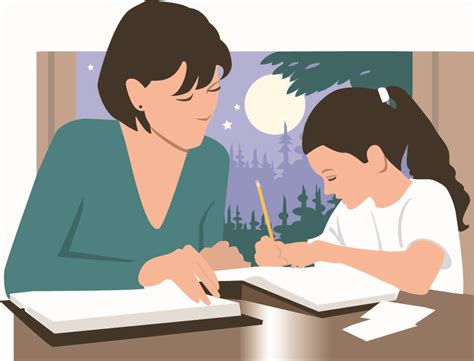 Parent Helping Child With Homework Clipart 10 Free Cliparts Download