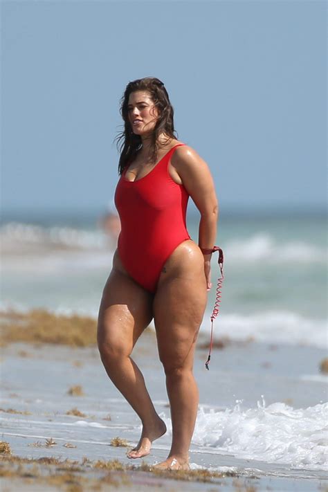 Ashley Graham In Swimsuit At Baywatch Theme Photoshoot In Miami The Best Porn Website