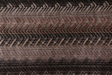 1 Yard Chevron Chenille Tapestry Upholstery Fabric In Black