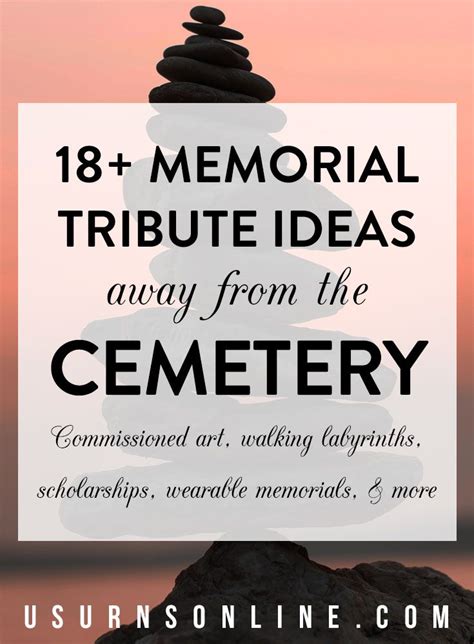 Ways To Create A Memorial Away From The Cemetery Artofit