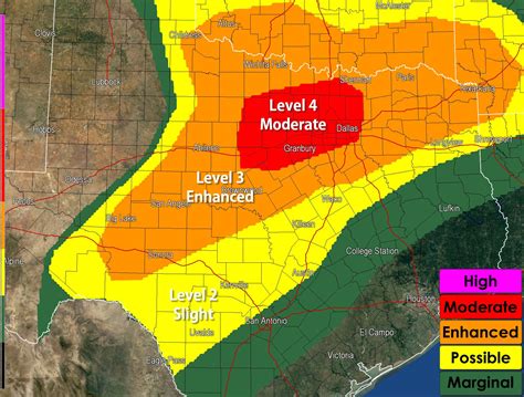 Significant Severe Weather Threat Developing In North Texas