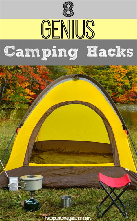 8 Genius Camping Hacks