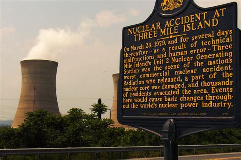 Three Mile Island Nuclear Power Plant Near Harrisburg Pen