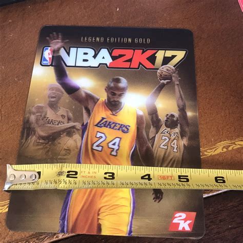 Nba2k17 Kobe Bryant Hologram Magnet Legend Edition Gold Ebay