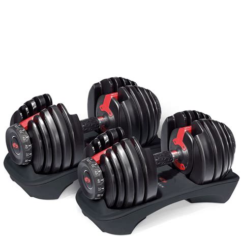 Bowflex Selecttech 552 Adjustable Dumbbells Adjust From 5 To 525 Lbs