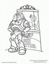 Coloring Toy Buzz Lightyear Story Printable Character Disney Bubakids Popular Coloringhome sketch template