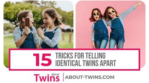 15 Tricks For Telling Identical Twins Apart About Twins