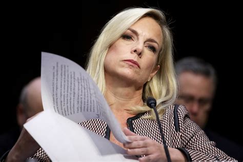 Homeland Security Chief Kirstjen Nielsen Was Close To Resigning New