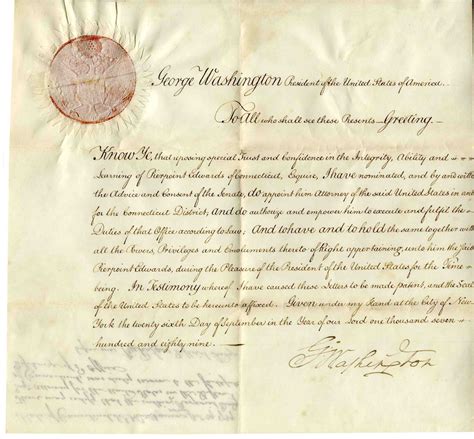 Sell Or Auction A George Washington 1750s Autograph Document Signed